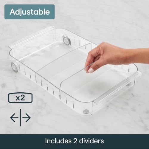 YouCopia RollOut Fridge Caddy BPA-Free Clear Rolling | All Products - Image 5