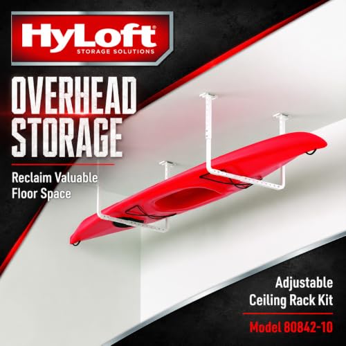 HyLoft 33 in. x 34 in. Adjustable Garage Ceiling Mount - Image 4