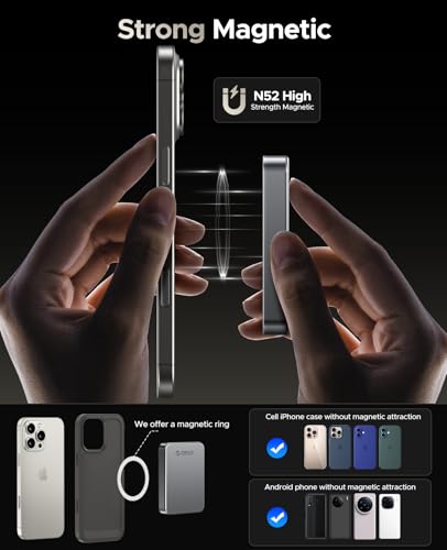 ORICO 512GB Magnetic Portable SSD, Metal Body - Image 3
