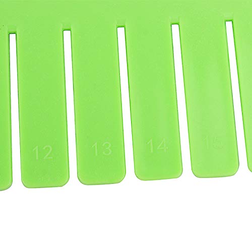 ZOENHOU 60 PCS Green Drawer Dividers, 12.6 x 2.8 Inch - Image 4