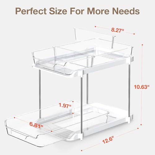 Delamu 2-Tier Multi-Purpose Bathroom Under Sink Orga | All Products - Image 3