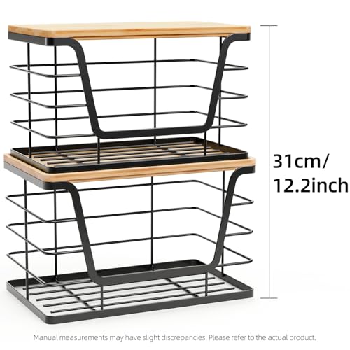 ALOCEO 2 Pack Storage Stackable Kitchen Laundry Orga | All Products - Image 5