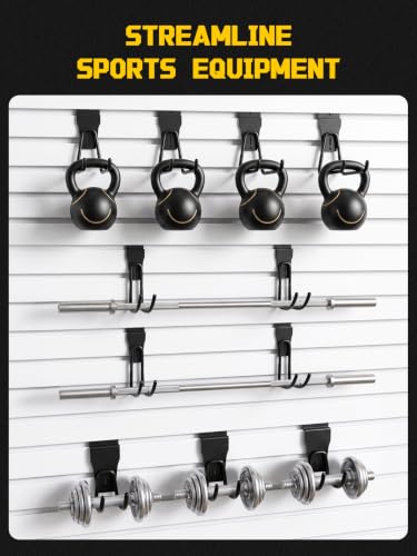 24 Pack Slatwall Accessories, Heavy Duty Slat wall Hooks & - Image 7