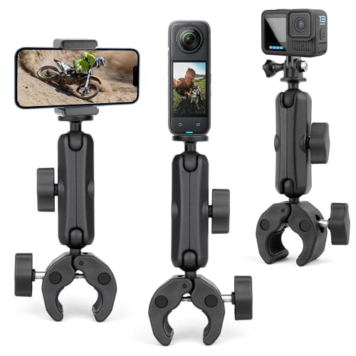 SOONSUN Heavy-Duty Super Clamp Mount for Insta360 and GoPro - Image 2