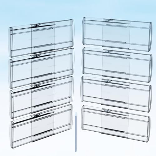 8 Pack 6" Adjustable Drawer Dividers, Expandable 12-20" - Image 2