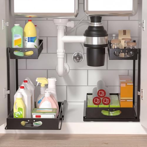 Under Sink Organizer with Pull-Out Drawers,Kitchen S | All Products - Image 4