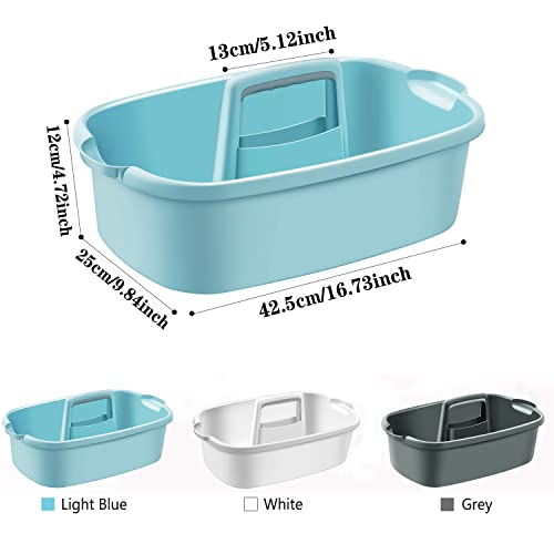 Haundry Large Cleaning Supplies Caddy with Handle, Plastic - Image 4