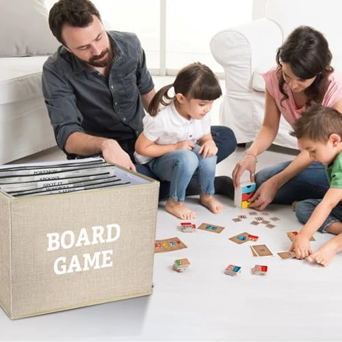 Board Game Storage Kit Include Storage Basket and 10pcs - Image 3