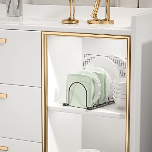 JAQ Plate Rack for Cabinet, 10.5" Vertical Dish Orga | All Products - Image 5