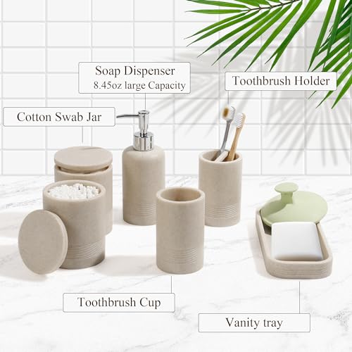 Bathroom Accessories Set, 6-Piece Bathroom Accessory Set - Image 7