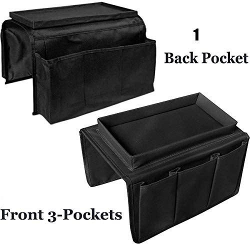 6 Pockets TV Remote Control Organizer, Home Sofa Console - Image 5