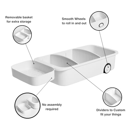 GAROOD Kitchen Under Sink Organizer Cleaning Supply Caddy Storage - Image 4