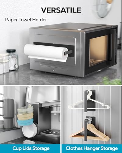 Nieifi Magnetic Shelf for Fridge, Black, 4-Pack - Image 7