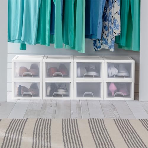 Sterilite Stacking Drawer Storage Organizer for Clothes, 6 Quart - Image 3