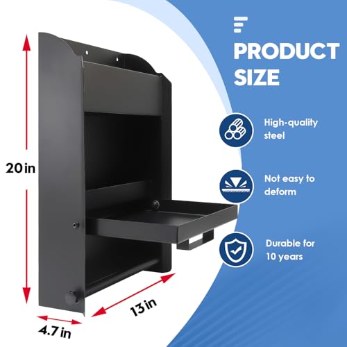 Wall-Mount Work Station Storage Cabinet for Enclosed Trailers - Image 3