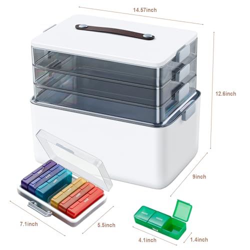 4-Tier Medicine Craft,Sewing - Image 4