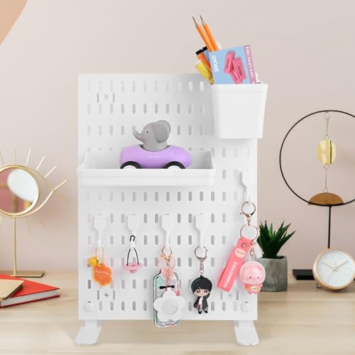 Desk Pegboard Combination Kit,Desk Organizer for Home Office - Image 3