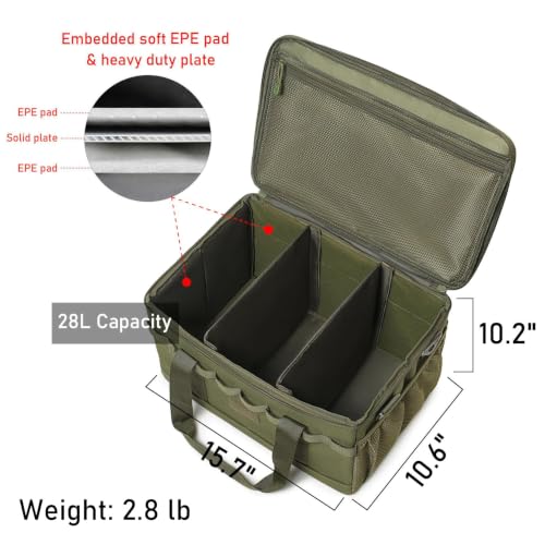 Tactical Camping Storage Bag 28L Utility Tote Bag Camp - Image 4