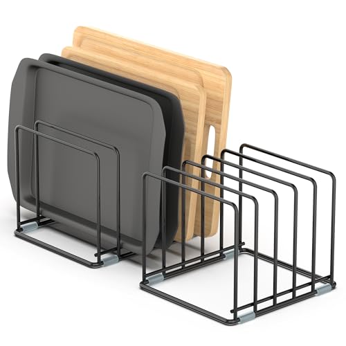 Cutting Board Organizer, Kitchen Cabinet Organizer - Image 2