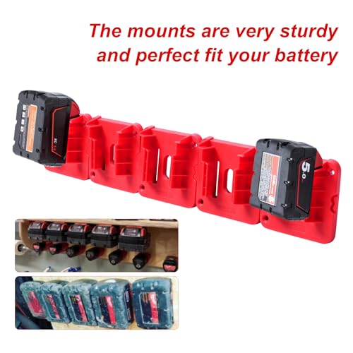 20pas Tool Holders and Battery Holder for Milwaukee M18 - Image 4
