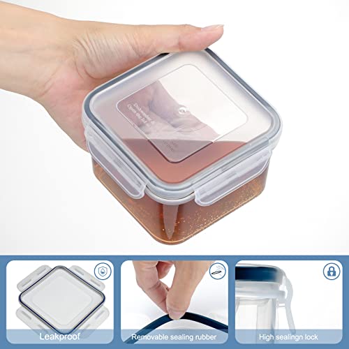 28 Pieces Food Storage Containers with Lids EXTRA LARGE Freezer - Image 6
