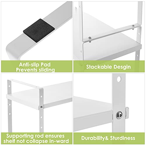 Across-Star Expandable Cabinet Shelf Organizer Rack, - Image 7