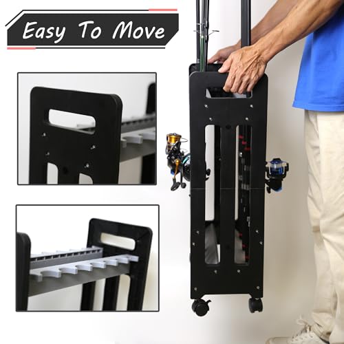 Fishing Rod Holder,Fishing Pole Holders for Garage - Image 7
