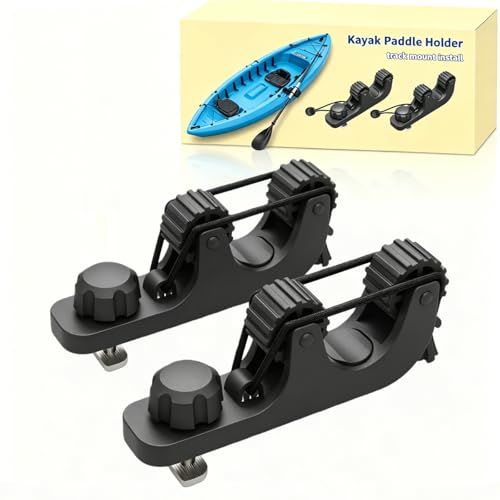 Kayak Paddle Holder, Multifunctional Track Mount Accessory - Image 2