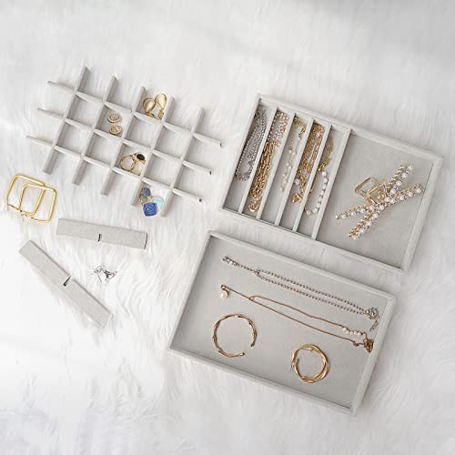ProCase Stackable Jewelry Organizer Trays for Drawers - Image 4