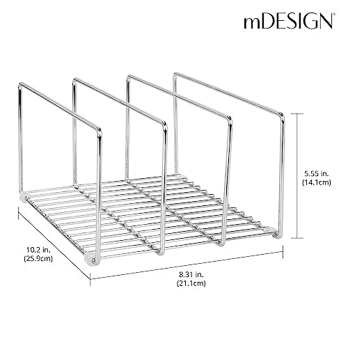mDesign Baking Tray Rack — Wire Rack for Sorting Trays, Pans - Image 4
