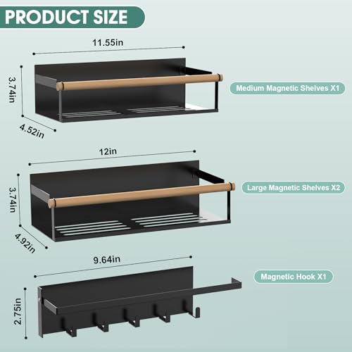 POLRAI 4 Pack Magnetic Shelves for Washing Machine M | All Products - Image 8