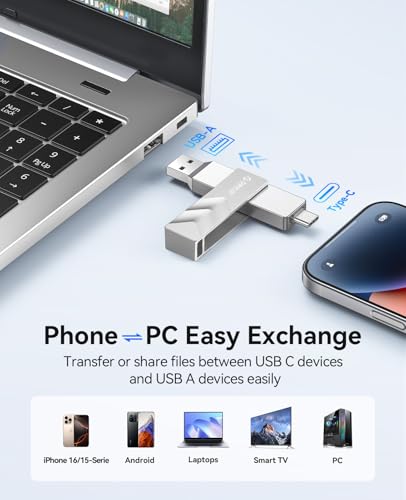 ORICO 512GB Portable Solid State Drive, 1050MB/s Dual-Port - Image 4