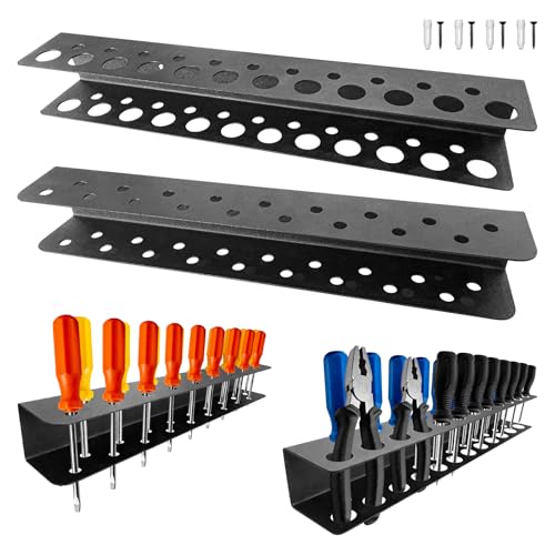 2Pack Screwdriver Organizer Wall Mounted, Heavy Duty - Image 2
