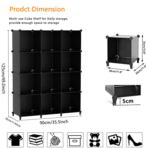 AWTATOS 12 Cube Storage Organizer, Closet Organizer - Image 4