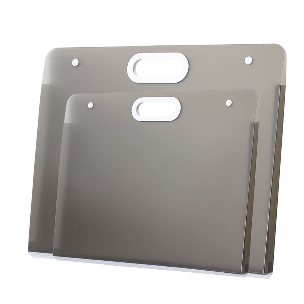 Sohynca 2pcs Plastic Art Portfolio Bag 17.32x13.22inch - Image 1