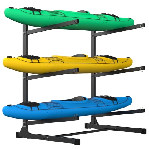 Kayak Storage Rack, 2/3/4 Level Kayak Rack for Garage - Image 2