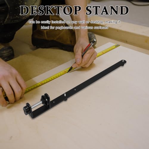 2Pcs Desk Clamp, Metal Pegboard Fixing Mount Extended Version - Image 7