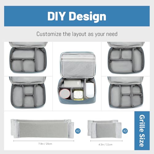 Lanola Electronic Organizer Travel Double Layer Cable Organizer - Image 5