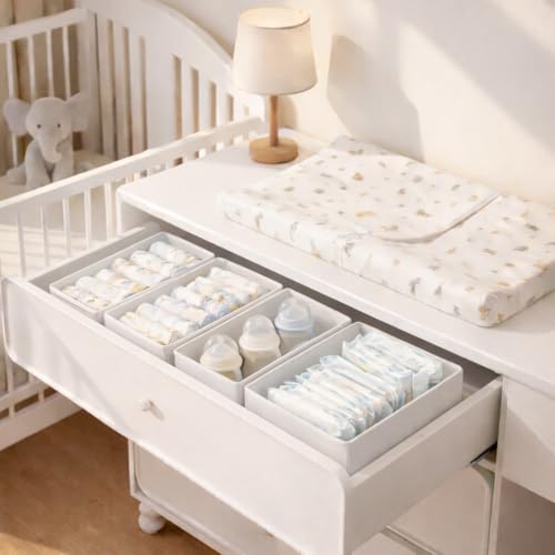 DIMJ Drawer Organizer Clothes - Image 5