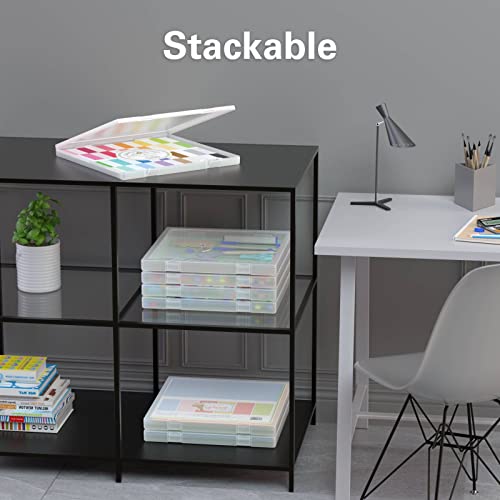 Denkee 12 x 12 Paper Storage, 4 Pack Scrapbook Paper - Image 8