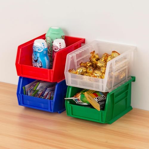 Akro-Mils 30210 AkroBins Plastic Storage Bins, 5"x4"x3" - Image 3