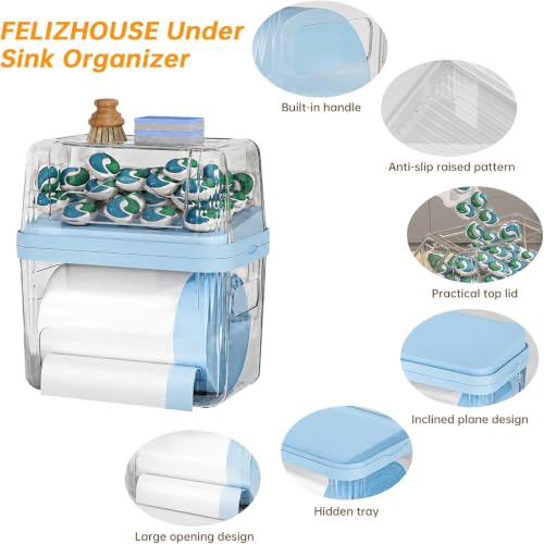 2-in-1 Trash Bag Holder Laundry & Dishwasher Pods - Image 8
