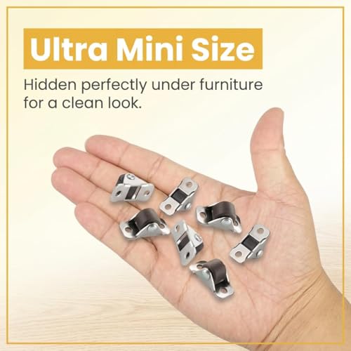 8 Pack Mini Fixed Drawer Rubber Caster Wheels,1/2" Low Profile - Image 4