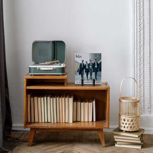 Picowe Vinyl Record Storage Holder, Black LP Display Rack - Image 8