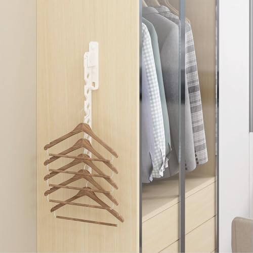 Wall Mounted Clothes Drying Rack, Wall Clothes Hanger Hook - Image 6