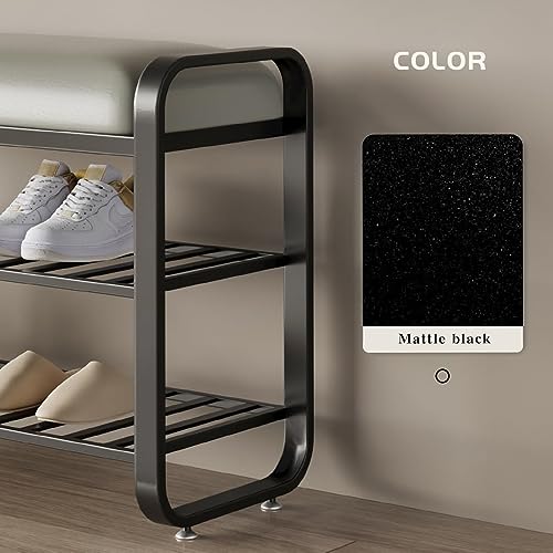 shoe bench,entryway bench with shoe storage - Image 6