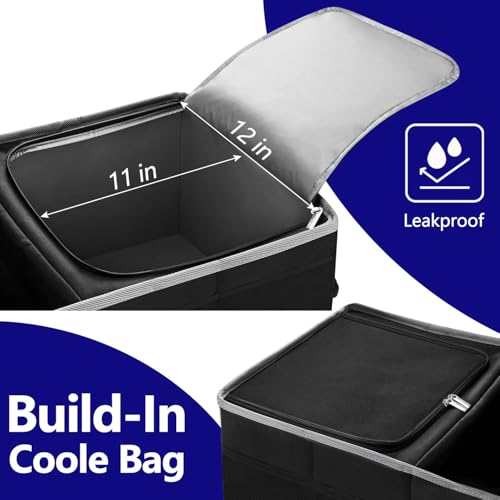 Trunk Organizer and Storage with Built-In Insulated Leak - Image 3