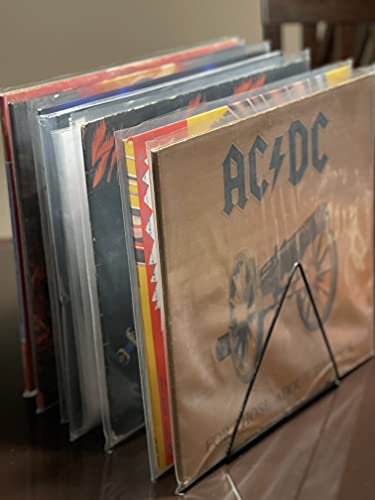 2 Vinyl Record Storage Rack, 9 Slots Holds 60 Albums - Image 7