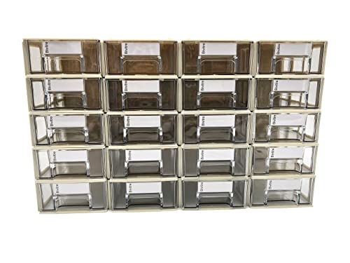 Stackable Storage Drawers Set of 20 with Dividers | Home Organization - Image 6