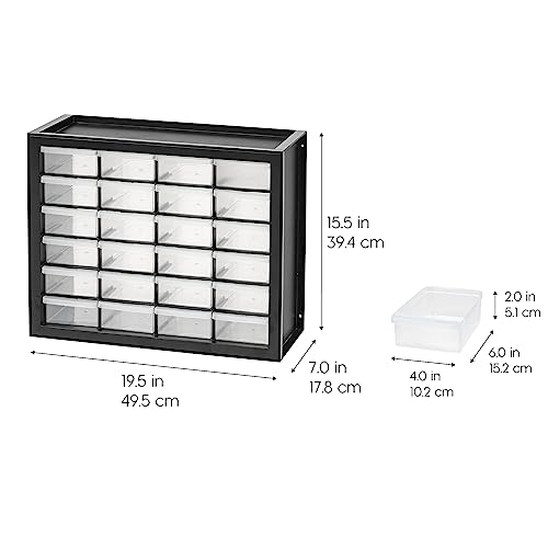 IRIS USA 24-Drawer Plastic Storage Cabinet, Teacher | All Products - Image 4